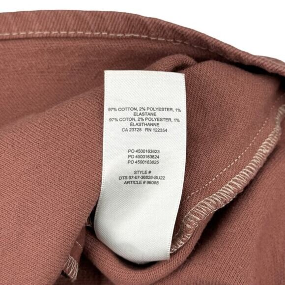 WILFRED FREE Aritzia Date High-Waisted A-Line Mini Skirt Sz 00 GD Sorbet Moka - Picture 5 of 6